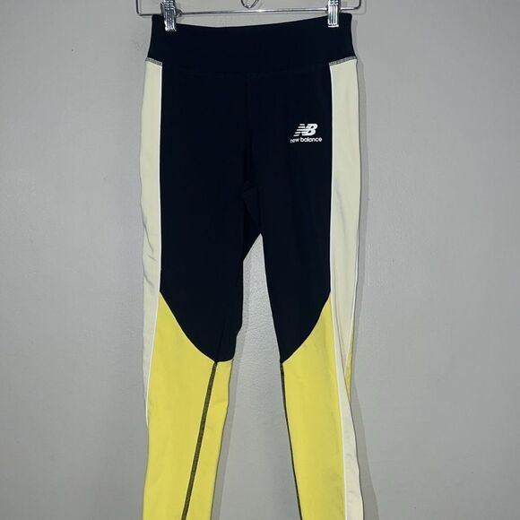 NEW BALANCE athletic leggings, color block - Picture 2 of 7